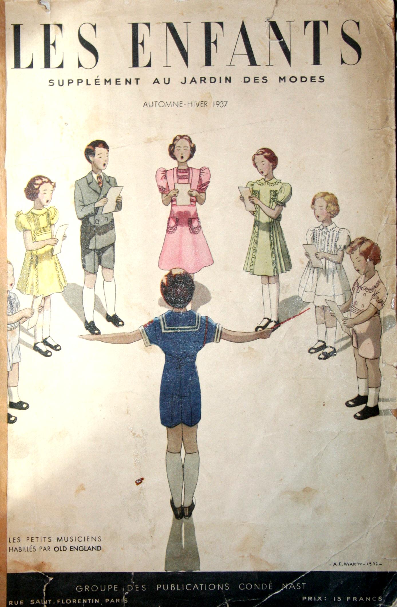 French 1930s children;s clothing